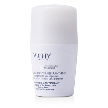 Vichy 48小時舒緩止汗滾珠（適用於敏感/脫毛的皮膚） (48Hr Soothing Anti-Perspirant Roll-On (For Sensitive / Depilated Skin))