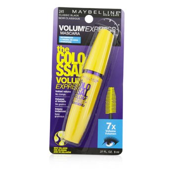 Maybelline VolumExpress超大防水睫毛膏-＃經典黑 (Volum Express The Colossal Waterproof Mascara - #Classic Black)