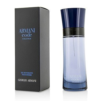 code armani colonia