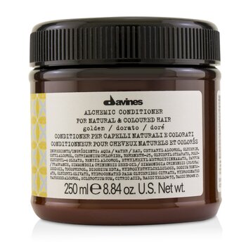 Davines 煉金護髮素-＃金色（用於自然色頭髮） (Alchemic Conditioner - # Golden (For Natural & Coloured Hair))