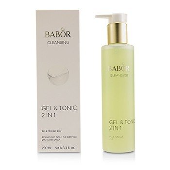 Babor 清潔凝膠和補品2合1 (CLEANSING Gel & Tonic 2 In 1)