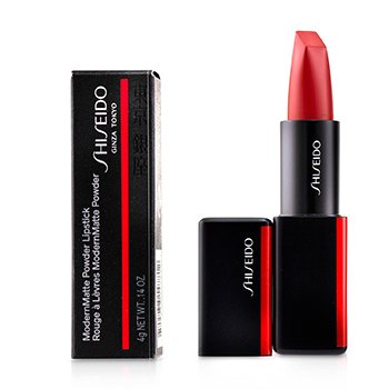 Shiseido ModernMatte Powder Lipstick-＃510夜生活（橘紅色） (ModernMatte Powder Lipstick - # 510 Night Life (Orange Red))