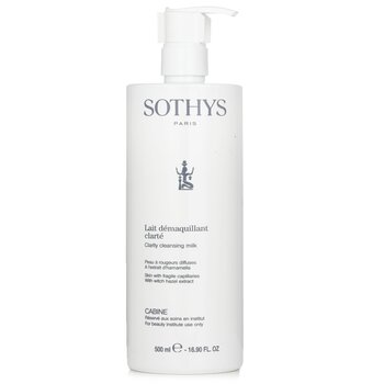 Sothys 淨透潔面乳 - 適用於毛細血管脆弱的皮膚，含金縷梅提取物 (美容院裝) (Clarity Cleansing Milk - For Skin With Fragile Capillaries , With Witch Hazel Extract (Salon Size))