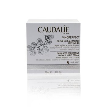 Caudalie Vinoperfect黑點修護乙醇晚霜 (Vinoperfect Dark Spot Correcting Glycolic Night Cream)