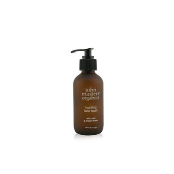 John Masters Organics 玫瑰和菩提花泡沫洗面奶 (Foaming Face Wash with Rose & Linden Flower)