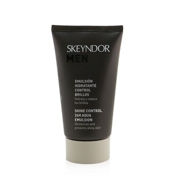 SKEYNDOR Men Shine Control 24H Aqua Emulsion - 滋潤和防止油光皮膚（適合混合性和油性皮膚） (Men Shine Control 24H Aqua Emulsion - Moisturize & Prevents Shiny Skin  (For Normalise Mixed & Oily Skins))