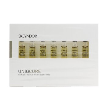 SKEYNDOR Uniqcure 8H 夜間修護精華（針對受損肌膚和老化跡象） (Uniqcure 8H Night Repairing Concentrate (For Damaged Skin & With Signs Of Ageing))