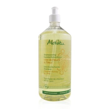 Melvita 超溫和家庭洗髮水（所有頭髮類型） (Extra-Gentle Family Shampoo (All Hair Types))