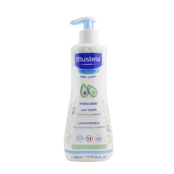 Mustela Hydra-Bebe 有機鱷梨身體乳 - 中性肌膚 (Hydra-Bebe Body Lotion With Organic Avocado - Normal Skin)