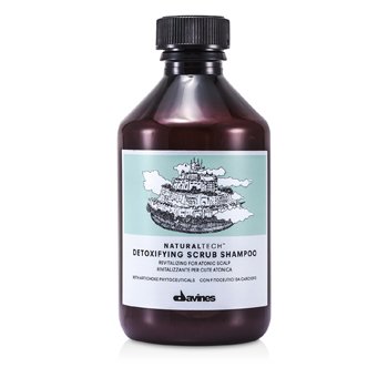 Davines Natural Tech排毒磨砂洗髮露（適用於Atonic頭皮） (Natural Tech Detoxifying Scrub Shampoo (For Atonic Scalp))