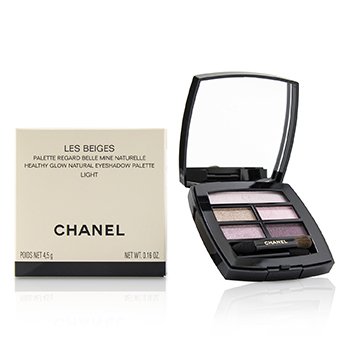 Chanel Les Beiges健康煥發自然眼影盤-＃Light (Les Beiges Healthy Glow Natural Eyeshadow Palette - # Light)