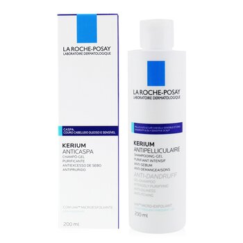 La Roche Posay 角質去屑微去角質LHA洗髮露（油性頭皮專用） (Kerium Anti-Dandruff Micro-Exfoliating LHA Gel Shampoo (For Oily Scalp))