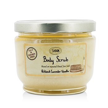 Sabon 身體磨砂膏-廣Pat香薰衣草香草 (Body Scrub - Patchouli Lavender Vanilla)