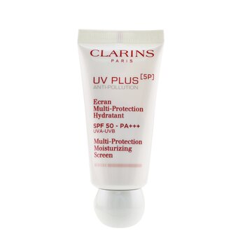 Clarins UV Plus [5P] 抗污染多重保護保濕屏幕 SPF 50 - 玫瑰 (UV Plus [5P] Anti-Pollution Multi-Protection Moisturizing Screen SPF 50 - Rose)