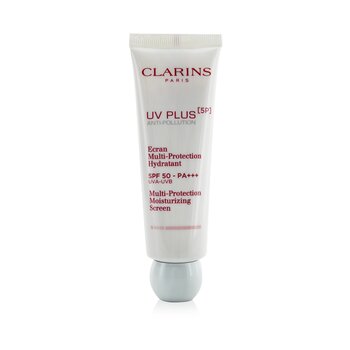 Clarins UV Plus [5P] 抗污染多重保護保濕屏幕 SPF 50 - 玫瑰 (UV Plus [5P] Anti-Pollution Multi-Protection Moisturizing Screen SPF 50 - Rose)