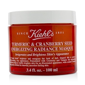 Kiehls 薑黃和蔓越莓種子活力煥采面膜 (Turmeric & Cranberry Seed Energizing Radiance Masque)