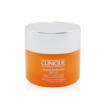 Clinique Superdefense SPF 25 Fatigue + 1st Signs Of Age Multi-Correcting Cream - 非常乾到干的組合 (Superdefense SPF 25 Fatigue + 1st Signs Of Age Multi-Correcting Cream - Very Dry to Dry Combination)