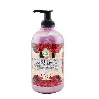 Nesti Dante Chic Animalier Hand & Face Liquid Soap with Vegetal Collagen & Ginseng - Wild Orchid, Red Tea Leaves & Tiare (Chic Animalier Hand & Face Liquid Soap With Vegetal Collagen & Ginseng - Wild Orchid, Red Tea Leaves & Tiare)