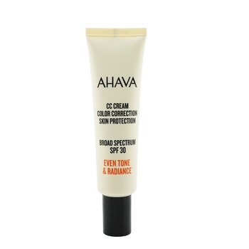 Ahava CC霜顏色校正SPF 30 (CC Cream Color Correction SPF 30)