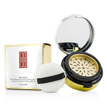 Elizabeth Arden 純礦物粉餅 SPF20 (新包裝) - # Pure Finish 06 (Pure Finish Mineral Powder Foundation SPF20 (New Packaging) - # Pure Finish 06)