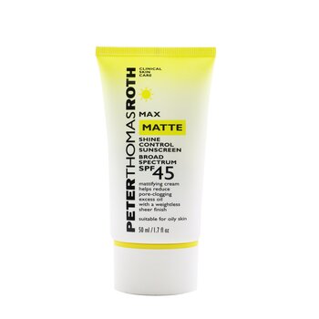 Peter Thomas Roth Max Matte Shine Control 防曬霜廣譜 SPF 45 (Max Matte Shine Control Sunscreen Broad Spectrum SPF 45)