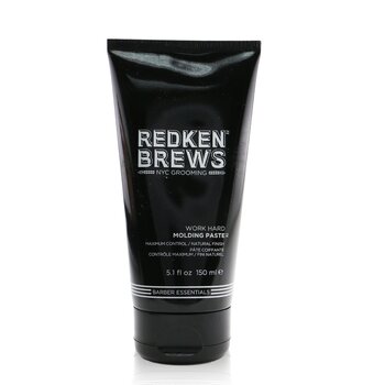 Redken Redken Brews Work Hard 成型膏（最大控制/自然飾面） (Redken Brews Work Hard Molding Paste (Maximum Control/Natural Finish))