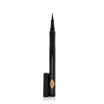 Charlotte Tilbury The Feline Flick Quick Fine Line Shodo Pen - # Panther (The Feline Flick Quick Fine Line Shodo Pen - # Panther)