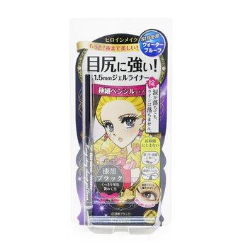 KISS ME Heroine Make Long Stay Sharp Gel Liner Super Waterproof - # 01 黑色 (Heroine Make Long Stay Sharp Gel Liner Super Waterproof - # 01 Black)