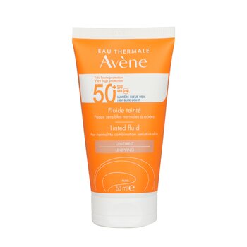 Avene 非常高保護的有色液體 SPF50+ - 適用於中性至混合敏感肌膚 (Very High Protection Tinted Fluid SPF50+ - For Normal to Combination Sensitive Skin)