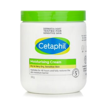 Cetaphil 保濕霜 48H - 適用於乾性至極乾性、敏感肌膚 (Moisturising Cream 48H - For Dry to Very Dry, Sensitive Skin)