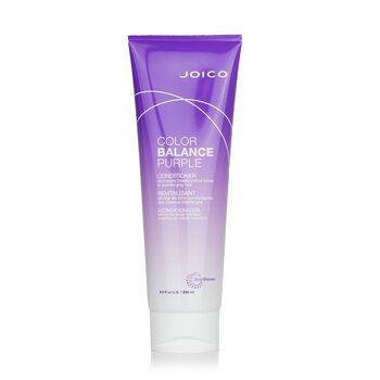 Joico 色彩平衡紫色護髮素（消除金發/灰髮中的黃銅色/黃色調） (Color Balance Purple Conditioner (Eliminates Brassy/Yellow Tones In Blonde/Gray Hair))