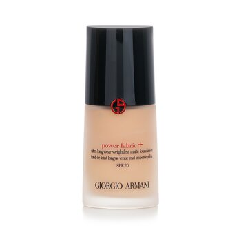 Giorgio Armani Power Fabric+ Ultra Longwear 輕盈啞光粉底 SPF 20 - # 3 (Power Fabric+ Ultra Longwear Weightless Matte Foundation SPF 20 - # 3)