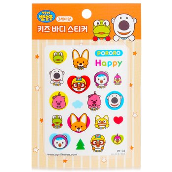 April Korea Pororo 身體貼紙 (Pororo Body Sticker)