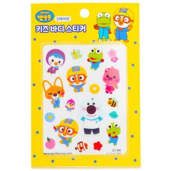 April Korea Pororo 身體貼紙 - # CT04 (Pororo Body Sticker - # CT04)