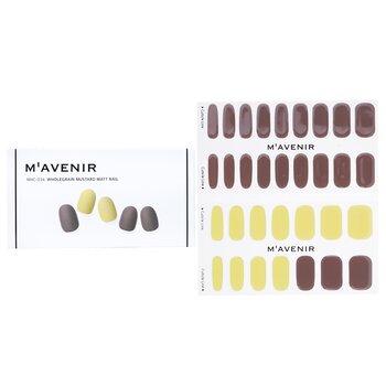 Mavenir 指甲貼 - # Wholegrain Mustard Matt Nail (Nail Sticker (Assorted Colour) - # Wholegrain Mustard Matt Nail)