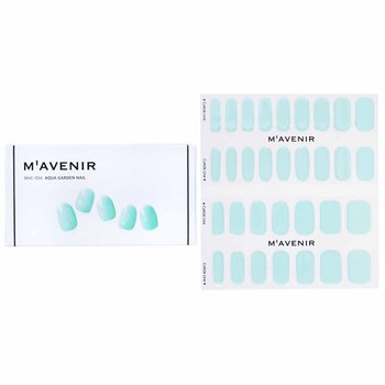 Mavenir 指甲貼-#Aqua Garden Nail (Nail Sticker (Blue) - # Aqua Garden Nail)