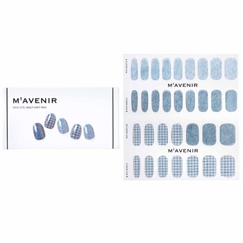 Mavenir 指甲貼-#每日編織美甲 (Nail Sticker (Blue) - # Daily Knit Nail)