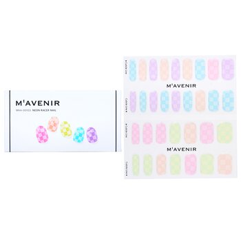 Mavenir 指甲貼 - # Neon Racer Nail (Nail Sticker (Assorted Colour) - # Neon Racer Nail)