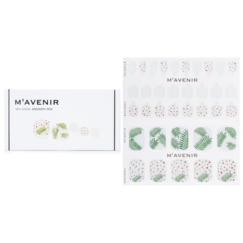 Mavenir 指甲貼 - # Greenery Pedi (Nail Sticker (Patterned) - # Greenery Pedi)