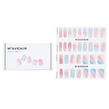 Mavenir 美甲貼-#粉色沙灘美甲 (Nail Sticker (Pink) - # Pink Beach Nail)