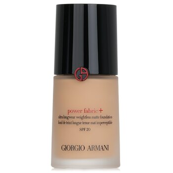 Giorgio Armani Power Fabric+ Ultra Longwear 輕盈啞光粉底 SPF 20 - # 4 (Power Fabric+ Ultra Longwear Weightless Matte Foundation SPF 20 - # 4)