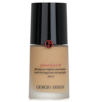 Giorgio Armani Power Fabric+ Ultra Longwear 輕盈啞光粉底 SPF 20 - # 6 (Power Fabric+ Ultra Longwear Weightless Matte Foundation SPF 20 - # 6)