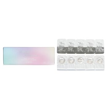 Miche Bloomin Iris Glow 1 天彩色隱形眼鏡（506 蛋白石灰） - - 2.00 (Iris Glow 1 Day Color Contact Lenses (506 Opal Gray) - - 2.00)