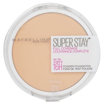 Maybelline Super Stay 全遮瑕粉底 - #320 Honey Caramel (Super Stay Full Coverage Powder Foundation - # 320 Honey Caramel)