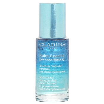 Clarins Hydra Essentiel Moisturizes And Quenches, SuperCharged Bi Phase Serum