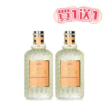 4711 【Buy 1 Get 1】Acqua Colonia White Peach & Coriander Eau De Cologne Spray (Add ONE to Cart and get TWO)