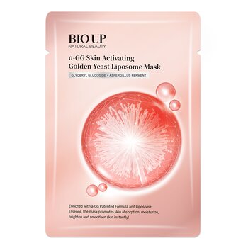 自然美 BIO UP a-GG Skin Activating Golden Yeast Liposome Mask