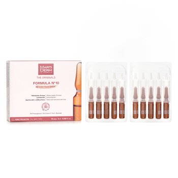 Martiderm The Originals Formula Nº10 HD Color Touch Ampoules SPF 30