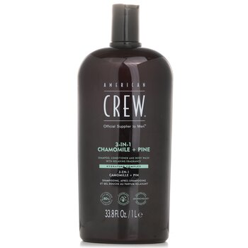 American Crew 3-in-1 Chamomile + Pine Shampoo,  Conditioner And Body Wash (3-in-1 Chamomile + Pine Shampoo,  Conditioner And Body Wash)