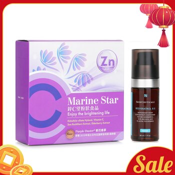 Skin Ceuticals 【ECKARE Marine Star Antioxidant Set】KO Influenza. Night Repair Damage. Antioxidant Protection.